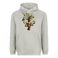 Moon Dust Cholla Tree Cactus Heavyweight Hoodie - LillyAllenDesigns