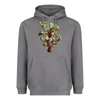 Storm Cholla Tree Cactus Heavyweight Hoodie - LillyAllenDesigns