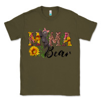 Army Green pink mama bear with cute bear Classic Tee - Artiststas