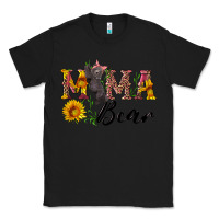 Black pink mama bear with cute bear Classic Tee - Artiststas