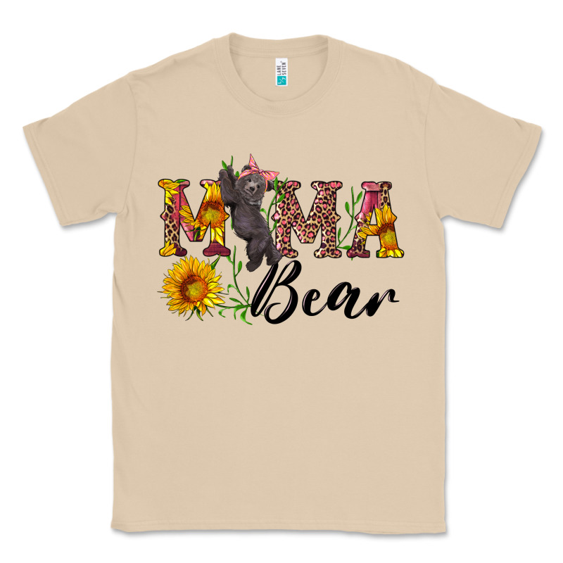 Pink Mama Bear With Cute Bear Classic Tee by Artiststas | Teevron