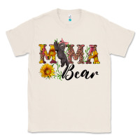 Natural pink mama bear with cute bear Classic Tee - Artiststas