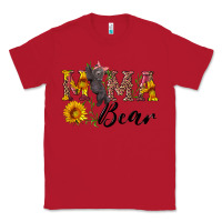 Red pink mama bear with cute bear Classic Tee - Artiststas