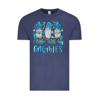 Vintage Denim chillin' with my gnomies Vintage Tee - JahusDesignShop