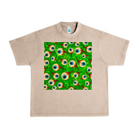 French Oak halloween eye balls seamless pattern Urban Heavy Tee - BundleAndBundleShop