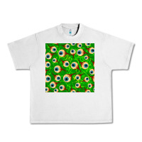 Lunar Rock halloween eye balls seamless pattern Urban Heavy Tee - BundleAndBundleShop