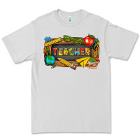 Dove Grey teacher Premium Tee - texasbilliewilder