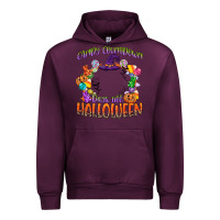 Mauve Wine candy countdown days till halloween Urban Hoodie - CowGirlArtShop