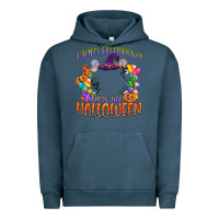 Pigment Midnight Navy candy countdown days till halloween Urban Hoodie - CowGirlArtShop
