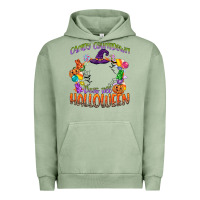 Pigment Oil Green candy countdown days till halloween Urban Hoodie - CowGirlArtShop