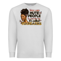 Dove Grey you can mute people in real life too it's called b Premium Sweatshirt - Artiststas