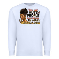 White you can mute people in real life too it's called b Premium Sweatshirt - Artiststas