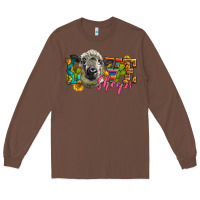 Chestnut Western Love Sheeps Long Sleeve Tee - LillyAllenDesigns