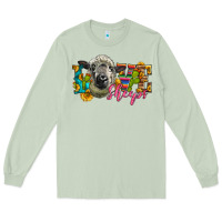Matcha Western Love Sheeps Long Sleeve Tee - LillyAllenDesigns