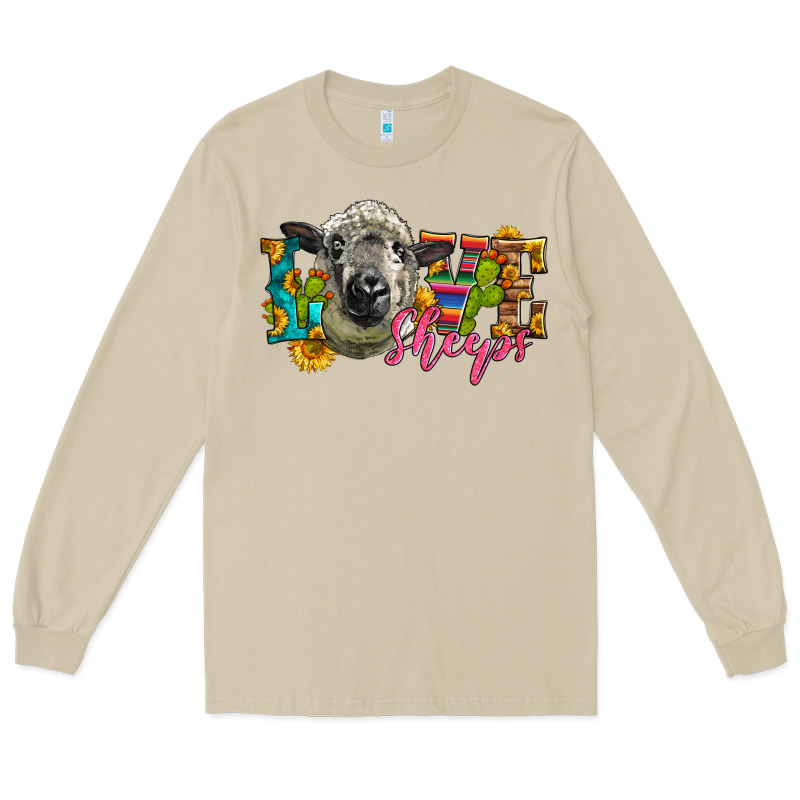 Western Love Sheeps Long Sleeve Tee by LillyAllenDesigns | Teevron