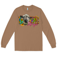Toasted Coconut Western Love Sheeps Long Sleeve Tee - LillyAllenDesigns