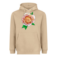 Mushroom Fun In The Sun Rose Heavyweight Hoodie - LillyAllenDesigns