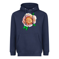 Navy Fun In The Sun Rose Heavyweight Hoodie - LillyAllenDesigns
