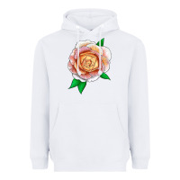 White Fun In The Sun Rose Heavyweight Hoodie - LillyAllenDesigns