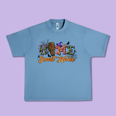 Halloween Home Sweet Home Urban Heavy Tee Designed By Bundleandbundleshop