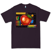 Plum teacher Premium Tee - texasbilliewilder