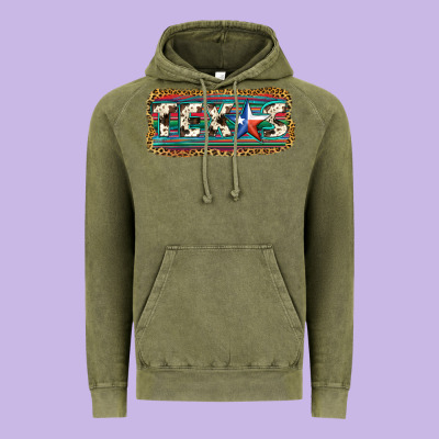 Texas Vintage Hoodie Designed By Jahusdesignshop