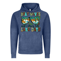 Vintage Denim boat waves sun rays aint nothing like lake days Vintage Hoodie - AdoDesignShop
