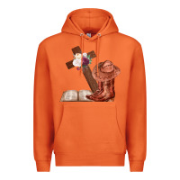 Carrot Boots with Bible and cross Premium Hoodie - Bettercallsaul