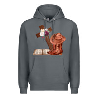 Rock Boots with Bible and cross Premium Hoodie - Bettercallsaul
