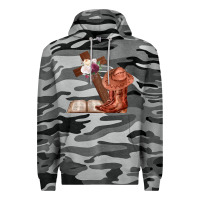 Slate Camo Boots with Bible and cross Premium Hoodie - Bettercallsaul
