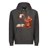 Smoke Boots with Bible and cross Premium Hoodie - Bettercallsaul