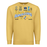 Antique Gold down right amazing Premium Sweatshirt - Artiststas