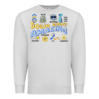 Dove Grey down right amazing Premium Sweatshirt - Artiststas