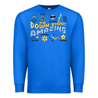 True Royal down right amazing Premium Sweatshirt - Artiststas