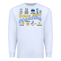 White down right amazing Premium Sweatshirt - Artiststas