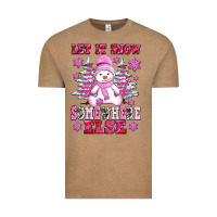 Vintage Coffee let it snow somewhere else Vintage Tee - AdoDesignShop