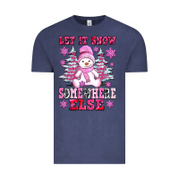 Vintage Denim let it snow somewhere else Vintage Tee - AdoDesignShop