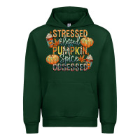 Forest Green stressed blessed pumpkin spice obsessed Urban Hoodie - CowGirlArtShop