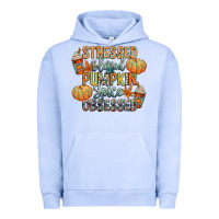Stressed Blessed Pumpkin Spice Obsessed Urban Hoodie | Teevron