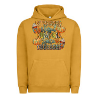 Pigment Peanut Butter stressed blessed pumpkin spice obsessed Urban Hoodie - CowGirlArtShop