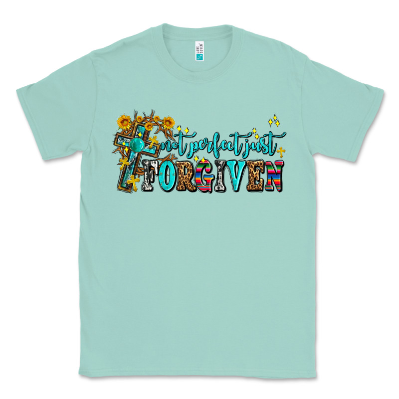 Not Perfect Just Forgıven Classic Tee by AdoDesignShop | Teevron