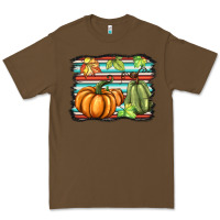 Cacao fall pumpkin  background Premium Tee - BarkalooDesign