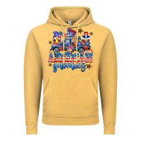 Vintage Mustard American truck gnomes Vintage Hoodie - AdoDesignShop