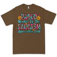 Cacao proud member of the sarcasm appreciation club Premium Tee - Zillion Design Studio