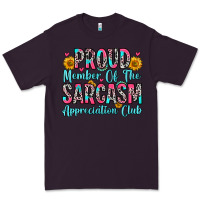 Plum proud member of the sarcasm appreciation club Premium Tee - Zillion Design Studio