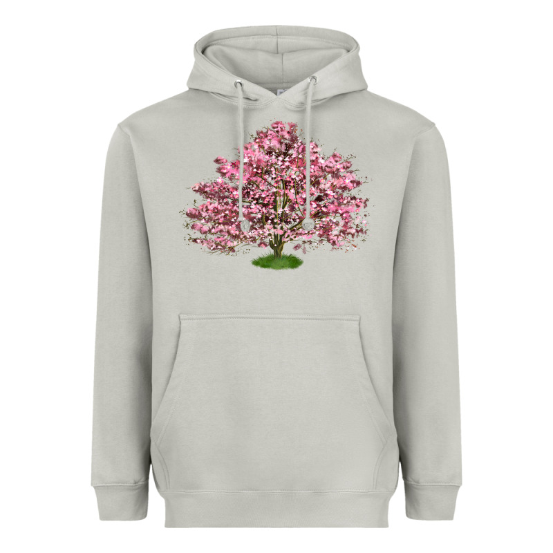 Flowering Dogwood Tree Heavyweight Hoodie by LillyAllenDesigns | Teevron