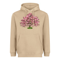 Mushroom Flowering Dogwood Tree Heavyweight Hoodie - LillyAllenDesigns