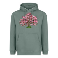 Sage Flowering Dogwood Tree Heavyweight Hoodie - LillyAllenDesigns