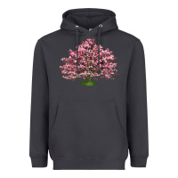 Smoke Flowering Dogwood Tree Heavyweight Hoodie - LillyAllenDesigns