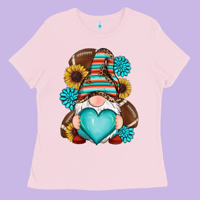 Ladies Tee western football gnomes